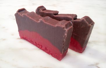 Fudge - Slices – Front Label - chocolate-raspberry