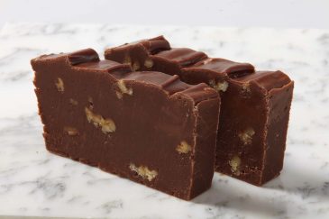 Fudge – Slices – Back Label - chocolate-walnut