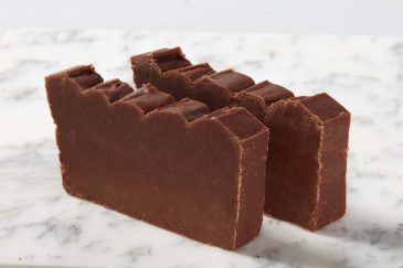 Fudge - Slices – Front Label - chocolate