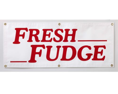 Accessories - Fresh Fudge Banner (English)
