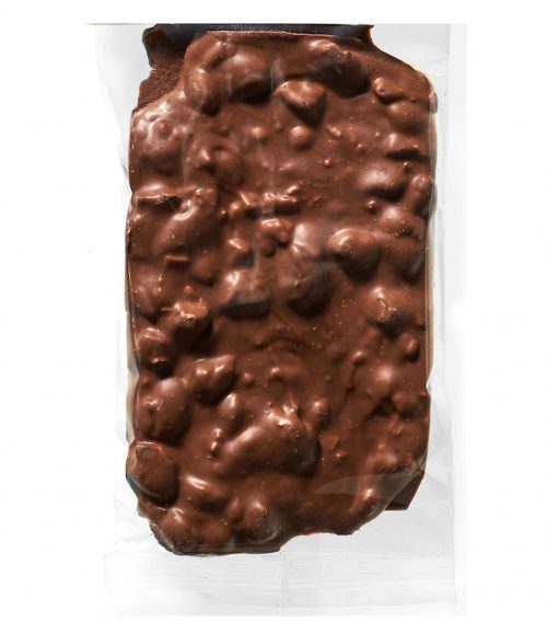 Chocolate Bark - Packaged - Back Label - burnt-almond-sea-salt