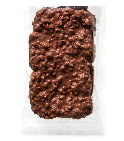 Chocolate Bark - Packaged - Back Label - pretzel-sea-salt