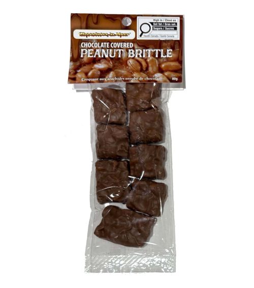 Chocolate covered Brittles - Packaged - Headers - peanut-brittle